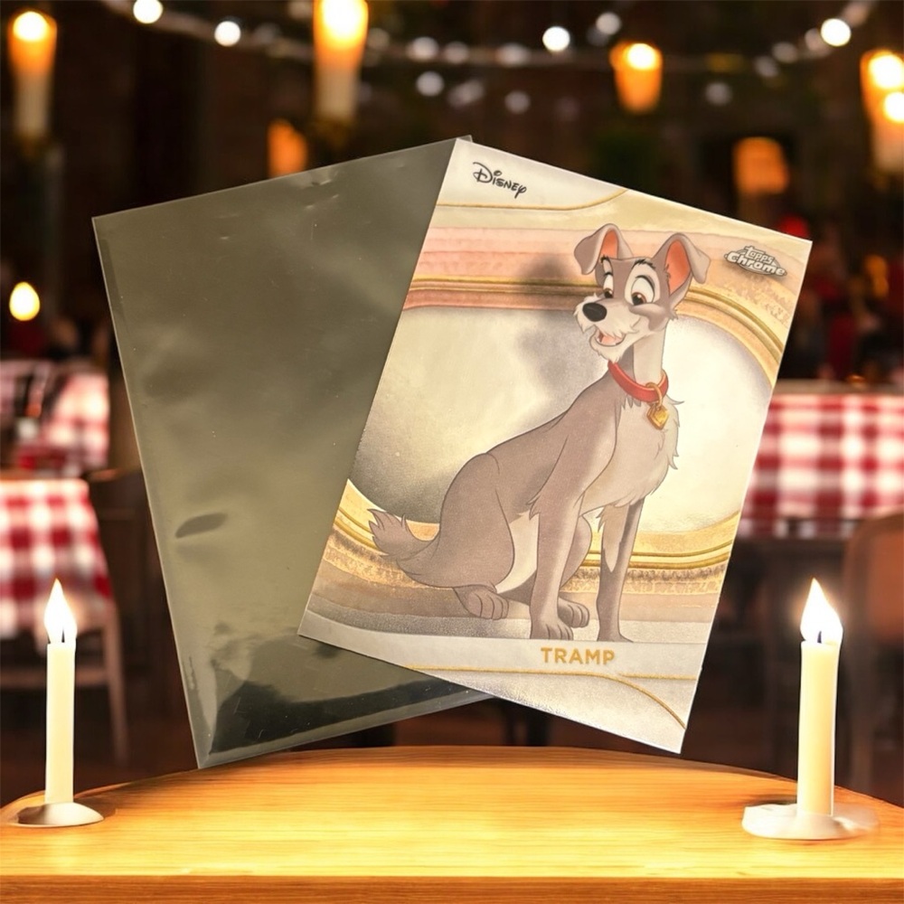 [5/$15] 2025 TOPPS CHROME DISNEY TRAMP LADY AND THE TRAMP - BASE CARD #71